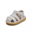 2020 new Baotou leather baby walking shoes sandals soft bottom Princess summer children's shoes for men and women