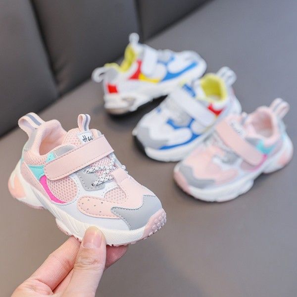 2021 spring autumn children's father shoes children's new soft soled walking shoes men's and women's baby sports fashion shoes