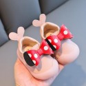 Autumn 2020 new girls' Baotou single shoes cartoon foreign style leisure Korean toddler shoes little girl princess shoes