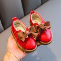New autumn children's Princess Doudou single shoes children's real shoes