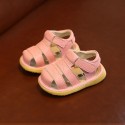 2020 new Baotou leather baby walking shoes sandals soft bottom Princess summer children's shoes for men and women