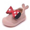 Autumn 2020 new girls' Baotou single shoes cartoon foreign style leisure Korean toddler shoes little girl princess shoes