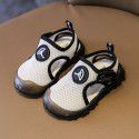 Boys' walking shoes 0-2 years old children's sandals Baotou soft sole 2-3 years old children's casual shoes summer breathable net shoes