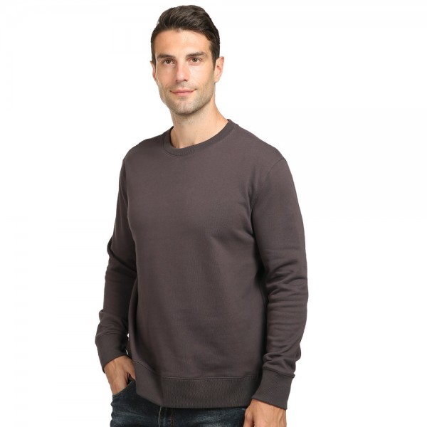 Simple new style men's 2021 casual round neck sweater DSQ Pullover bottom shirt customized OEM spot delivery
