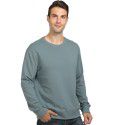 Retro 6-color spring and summer new men's and women's round neck Pullover Sweater Terry 330g simple inner coat hairstyle