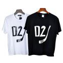 New 2021 cross border supply DSQ summer men's Casual Short Sleeve T-Shirt cotton men's sports vest
