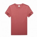 T-shirt spring and summer young men's simple sweat absorbing cotton round neck Pullover loose short sleeve solid color Polo casual T-shirt