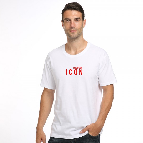 2021 new summer men's and women's cotton T-shirt short sleeve T-shirt D2 sweat absorbing cotton leisure base shirt cross border distribution