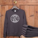 Fashion brand DSQ men's sweater 2021 spring and summer new Korean fashion round neck loose casual sports bottom shirt long sleeve