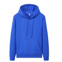 European and American leisure Hooded Sweater cotton men's youth fashion brand simple sweater solid color Pullover Top cross border supply