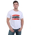 Cross border source 2021 new men's cotton round neck short sleeve T-shirt with one spring and summer base Pullover