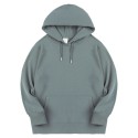 European and American leisure Hooded Sweater cotton men's youth fashion brand simple sweater solid color Pullover Top cross border supply