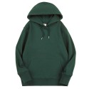 European and American leisure Hooded Sweater cotton men's youth fashion brand simple sweater solid color Pullover Top cross border supply
