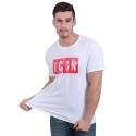 Cross border a large men's short sleeve T-shirt in Europe and the United States issued by proxy
