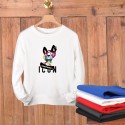 Dsq2021 cotton thin round neck men's sweater long sleeve fashion brand loose youth large sports casual top