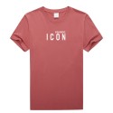 2021 new summer men's and women's cotton T-shirt short sleeve T-shirt D2 sweat absorbing cotton leisure base shirt cross border distribution