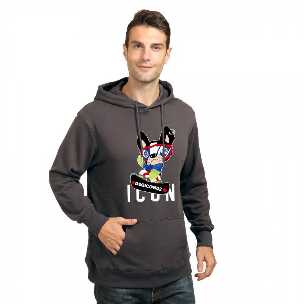 New spring and summer men's cotton sweater men's and women's lovers leisure sportswear hooded top cross border manufacturers wholesale