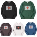 DSQ cross border spring and summer men's youth sweater long sleeve quick sell wish European and American leisure sweater manufacturers wholesale