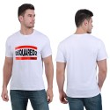 Cross border source 2021 new men's cotton round neck short sleeve T-shirt with one spring and summer base Pullover