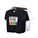 Cross border supply European and American cotton men's T-shirt round neck casual sweat absorbing men's half sleeve loose base shirt