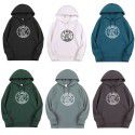 New spring and summer men's cotton sweater men's and women's lovers leisure sportswear hooded top cross border manufacturers wholesale