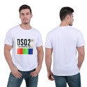 Cross border supply European and American cotton men's T-shirt round neck casual sweat absorbing men's half sleeve loose base shirt