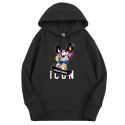 New spring and summer men's cotton sweater men's and women's lovers leisure sportswear hooded top cross border manufacturers wholesale
