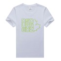 Tide brand DSQ cross border supply new cotton sweaters summer men's short sleeve T-shirt simple casual one hair