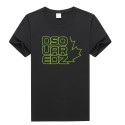 Tide brand DSQ cross border supply new cotton sweaters summer men's short sleeve T-shirt simple casual one hair
