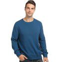 Retro 6-color spring and summer new men's and women's round neck Pullover Sweater Terry 330g simple inner coat hairstyle