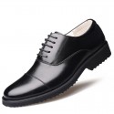 Cross border oversized leather shoes, men's cattle leather shoes, business dress shoes