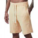 Men's loose shorts summer casual Capris pants beach pants large drawstring sports pants men's fitness pants