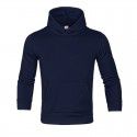 Spring and autumn men's Hooded Sweater Fleece Hoodie solid color blank sweater men's custom logo