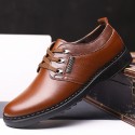 2020 summer business men's shoes fashion leather shoes lace up business dress shoes for men
