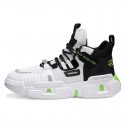 Men's shoes spring and autumn show style dad shoes fashion mesh shoes men's breathable sports shoes high top running shoes men's shoes
