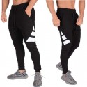 2021 autumn fitness pants men's foreign trade fashion rope loose waist casual pants men's jogging pants