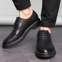 Fall 2018 new men's shoes business dress shoes men's fashion Brock shoes men's shoes