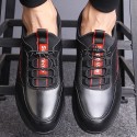 2020 summer new men's shoes lace up versatile fashion invisible heightening shoes fashionable men's shoes mix and match