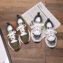 Summer ins color matching dissolving shoes men's jogging shoes with thick soles