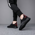 2021 summer new men's shoes flying shoes low top men's running shoes lazy light breathable leisure sports shoes