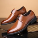 Junster 2020 four seasons classic comfortable overshoes men's shoes formal business men's shoes