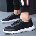 2021 summer new Korean mesh breathable men's shoes casual sports shoes men's sports deodorant running shoes