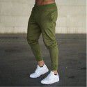 Sports pants men's running pants fitness football training pants European and American slim casual sports pants men's small leg pants