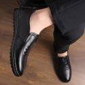 2020 men's shoes men's fashion Doudou shoes flat heel sleeve casual shoes lazy driving shoes comfortable lazy shoes