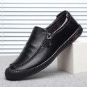 2020 new men's Doudou shoes fashion casual shoes breathable sleeve men's shoes summer comfortable leather shoes