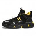 Men's shoes spring and autumn show style dad shoes fashion mesh shoes men's breathable sports shoes high top running shoes men's shoes