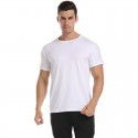 Modal cotton T-shirt short sleeve blank advertising shirt wholesale T-shirt DIY class custom t-shirt men