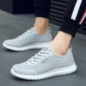 2021 summer new Korean mesh breathable men's shoes casual sports shoes men's sports deodorant running shoes