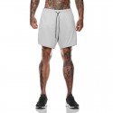 2020 new summer men's large quick eye straight Capris fitness sports mobile shorts