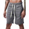 Men's loose shorts summer casual Capris pants beach pants large drawstring sports pants men's fitness pants